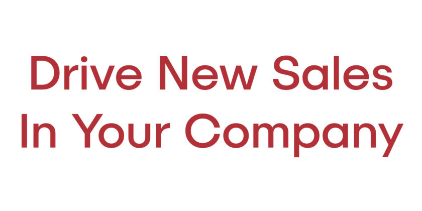 October Newsletter: Drive New Sales In Your Company