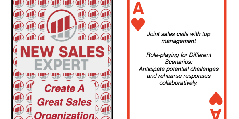 Ace of Hearts: Joint sales calls with top management: Role-playing for Different Scenarios
