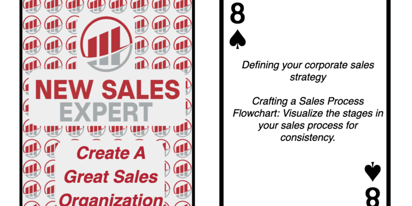 Eight of Spades: Defining your corporate sales strategy: Crafting a Sales Process Flowchart: Visualize the stages in your sales process for consistency
