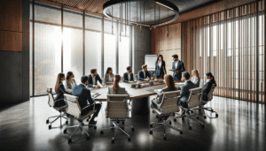 sales meeting