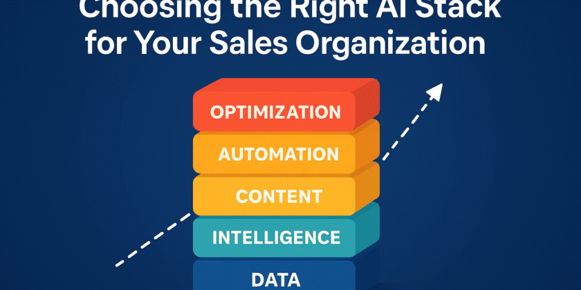 Choosing the Right AI Stack for Your Sales Organization